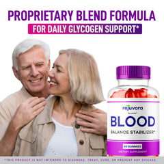 Close-up of LIVORKA Rejuvora gummies for convenient daily energy