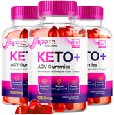 LIVORKA Ripped Results Keto Plus Gummies bottle front for daily energy support