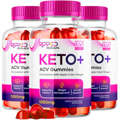 LIVORKA Ripped Results Keto Plus Gummies bottle front for daily energy support