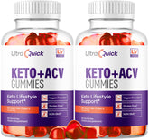 LIVORKA Ultra Quick Keto ACV Gummies bottle front for daily use.