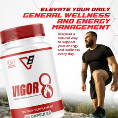 LIVORKA Vigor 8 pills for men pack for daily routines
