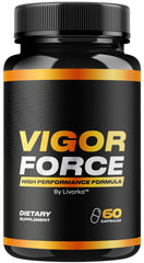 LIVORKA Vigor Force bottle front for easy daily routines.
