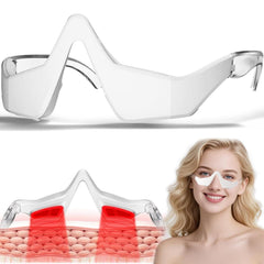 LKYEVCO Under-Eye Light Glasses deliver soothing microcurrent relief for tired eyes.