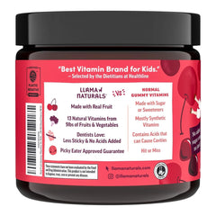 Llama Naturals organic vegan whole-food vitamins from real fruits for wholesome nutrition.