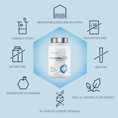 Vegan Memory+ capsules in recyclable packaging.