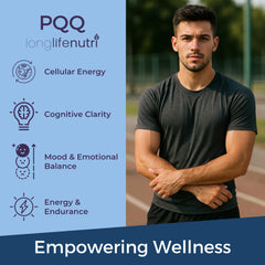 Premium pill organizer included with LongLifeNutri PQQ kit.
