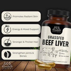 Lonvera pasture-raised beef liver source scene emphasizing clean sourcing.