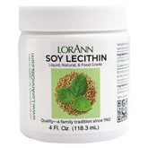 LorAnn Lecithin Liquid jar front view for emulsifying chocolate and candy textures