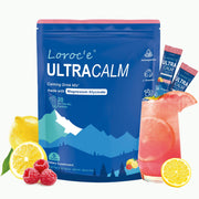 Loroc'e Ultracalm bottle front ready for on-the-go relaxation with no sugar