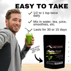 Lost Empire Herbs 10:1 hot water extraction process preserves full spectrum.