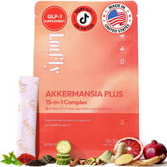LOTFLY GLP-1 15-in-1 powder sachet for easy daily use