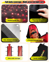 Lovank detachable dual mats design enables versatile sessions.