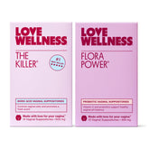 Love Wellness The Killer box packaging shown for balanced intimate care.