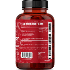 Love You organic apple cider vinegar powder bottle emphasizing gut balance.