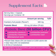 Lovebug Pancran infusion with whole cranberry powder supporting urinary wellness