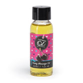 Lovehoney Cherry Massage Oil bottle close-up, perfect for a relaxing massage experience.
