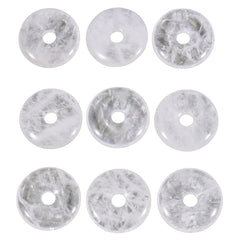 Loveliome crystal donut charm for home decor or craft projects