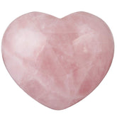 Loveliome rose quartz heart polished for meditation and positive energy.