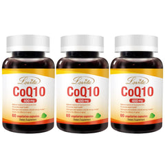 Lovita CoQ10 bottle front view for everyday wellness with vegan option