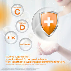 LOVITA vitamin D3, zinc, and selenium ingredients support balanced wellness