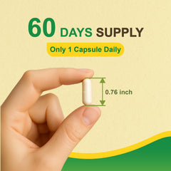 Ingredient information and certifications on the LOVITA garlic capsules label