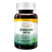 LOVITA Organic Spirulina 1000mg tablets for daily nutrient support