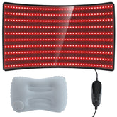 LOVTRAVEL LED red 660nm pad, top view, large treatment area for whole-body sessions.