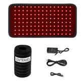 LOVTRAVEL red and infrared therapy pad front view for broad coverage