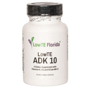 LowTE Florida ADK bottle pour showing a bone-supporting daily supplement action
