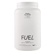 LTH Fuel Vegan All-in-One vanilla tub, protein-packed meal replacement.