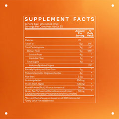 LTH Shift shake in cup shows easy blending for digestion support