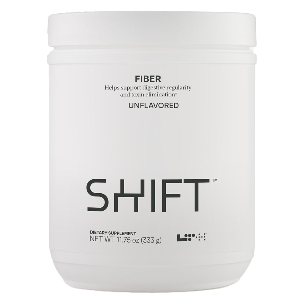 LTH Shift unflavored powder in tub for daily prebiotic support