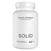 LTH Solid Calcium & Magnesium bottle front for daily mineral support.