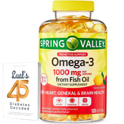 LUAL Omega-3 softgel bottle with 1000 mg capsules for daily wellness