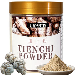 LUCENTIS Tienchi Ginseng Powder bottle for daily vitality.