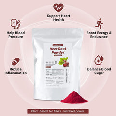 Luckycare beet powder smoothie mix for natural color and flavor
