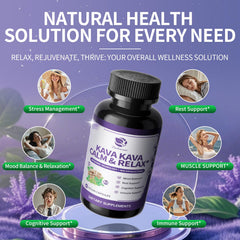 Lukaree Kava Capsules being poured for easy daily use.