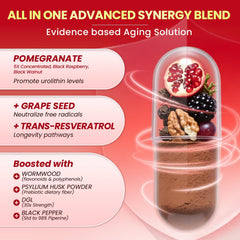 Lukaree Urolithin A+ concentrated extract shows 5x potency for efficient uptake