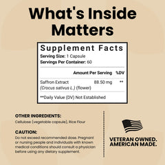Capsules in hand illustrating easy daily intake for adults and kids.
