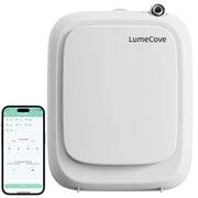 LumeCove waterless diffuser with wide-coverage nozzle diffusing fragrance across large spaces