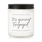 Lumeloom engagement candle lavender-9oz highlights a calming scent for gifting