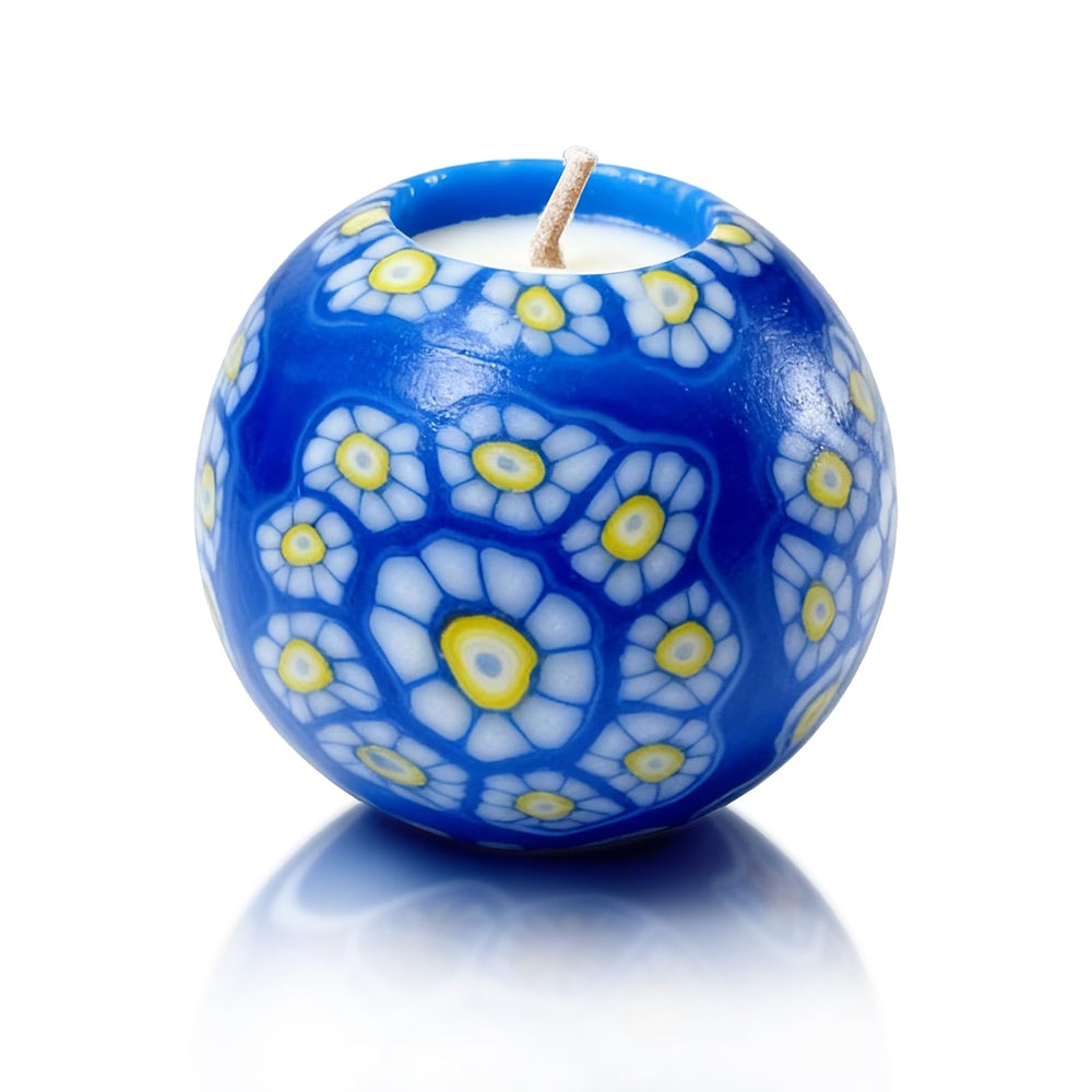 LumeTon candle with spherical design adds stylish decor and gifting appeal.