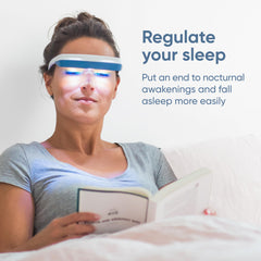 Luminette 3 compact profile fits comfortably for extended wear.