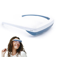 Luminette 3 on-the-go glasses delivering wearable light exposure for daily activities.