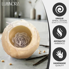 INTERGAZE LUMINORA twisted wave design adds stylish decor and warm atmosphere