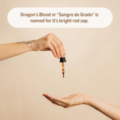 Luna Sundara ethically sourced Dragon Blood resin supporting responsible harvesting.