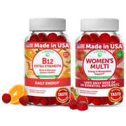 Lunakai B12 gummies bottle for daily energy support.