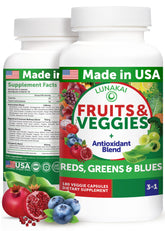 Lunakai bottle front hero shows a USA-made daily nutrition capsule.