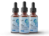 LUV health Zen Drops bottle front for daily calm and focused mood.
