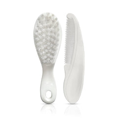 Luv Lap Elegant Baby Hair Brush with soft bristles for gentle newborn grooming.